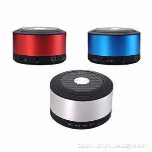 4-color Wireless Stereo TF Audio Player Metal Sense Design Handsfree Calling v3.0 Bluetooth Speaker